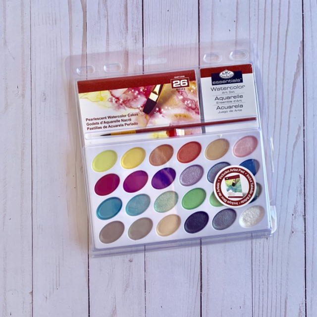 Pearlescent Cake Watercolor Sets
